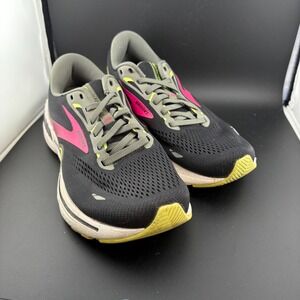 Brooks Adrenaline GTS 23 1203811B037 Womens US 9.5 B Running Shoes Black Sneaker